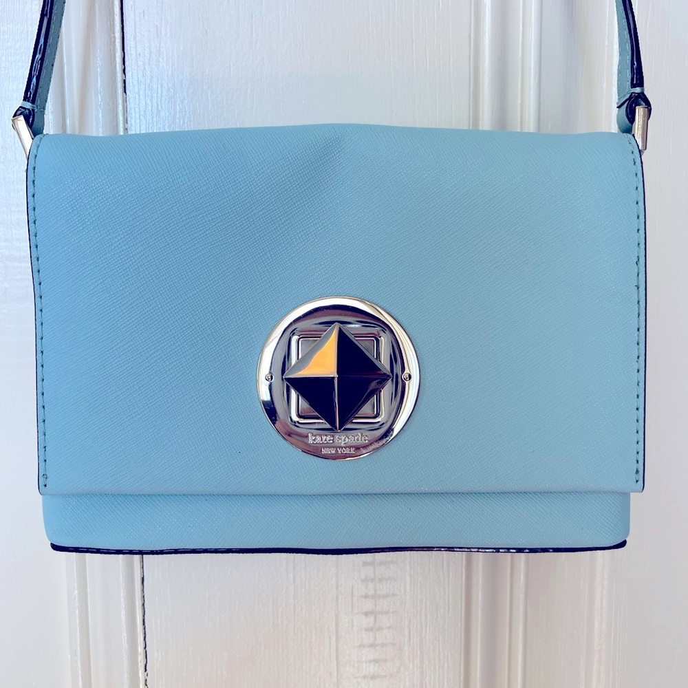 Kate Spade Baby Blue Crossbody Beauty